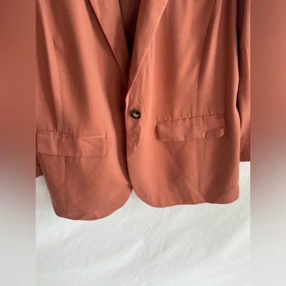 Madewell Women's Blazer in Dusty Rose - Picture 10 of 10